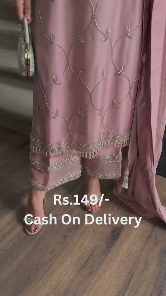 Pink Elegance: Stylish Kurti Collection